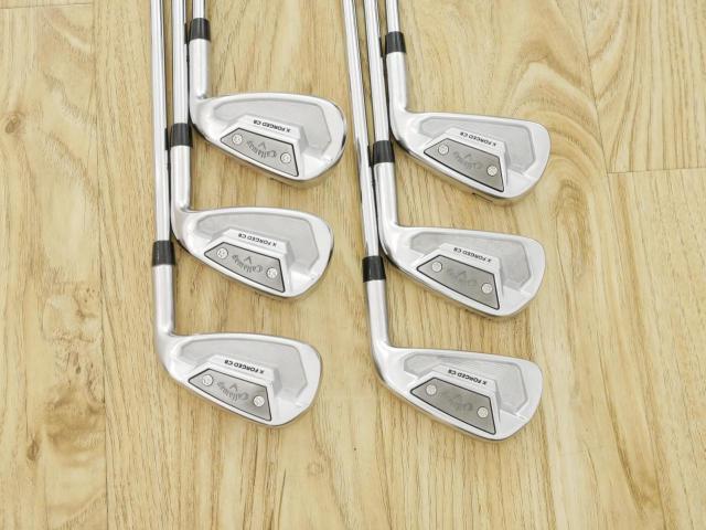 Iron set : Callaway : ชุดเหล็ก Callaway X Forged CB (รุ่นปี 2022) มีเหล็ก 5-Pw (6 ชิ้น) ก้านเหล็ก NS Pro 880 AMC Flex S