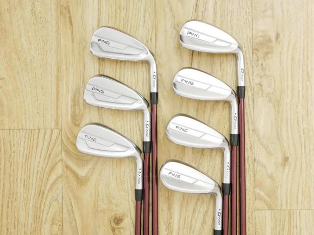 Iron set : Ping : ชุดเหล็ก Ping G700 (ปี 2019 Japan Spec. ใบใหญ่ ง่ายที่สุด ไกลที่สุดของ Ping) มีเหล็ก 6-Pw,Aw,Sw (7 ชิ้น) ก้านกราไฟต์ Mitsubishi FUBUKI Flex R