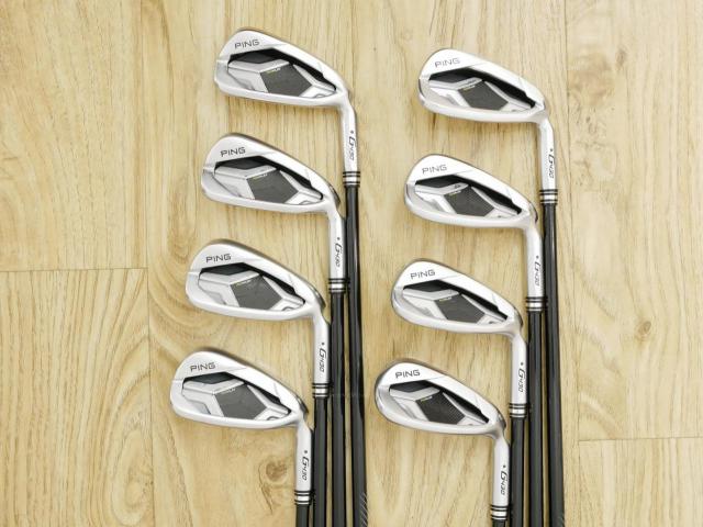 Iron set : Ping : ชุดเหล็ก Ping G430 (ออกปี 2023 Japan Spec. ใบใหญ่ ง่าย ไกล) มีเหล็ก 6-W,45,50,54 (8 ชิ้น) ก้านกราไฟต์ Ping ALTA J CB Flex S