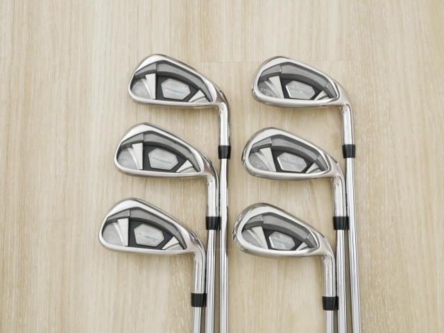 Iron set : Callaway : ชุดเหล็ก Callaway Rogue Star CF18 (ออกปี 2018 ตีง่าย ไกลมากๆ) มีเหล็ก 5-Pw (6 ชิ้น) ก้านเหล็ก NS Pro ZELOS 7 Flex S