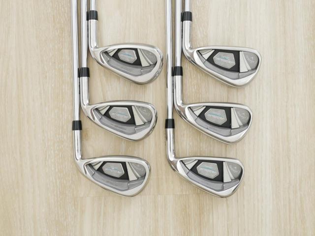 Iron set : Callaway : ชุดเหล็ก Callaway Rogue Star CF18 (ออกปี 2018 ตีง่าย ไกลมากๆ) มีเหล็ก 5-Pw (6 ชิ้น) ก้านเหล็ก NS Pro ZELOS 7 Flex S