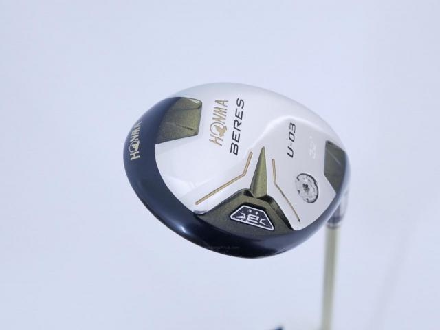 Fairway Wood : Honma : ไม้กระเทย Honma Beres U-03 (ปี 2016) Loft 22 ก้าน ARMRQ 8 (49) Flex R (2 ดาว)