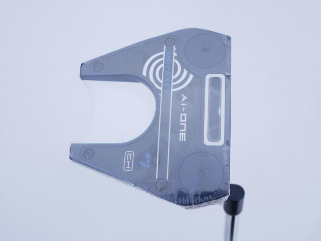 Putter : All : **ของใหม่ ยังไม่แกะพลาสติก** พัตเตอร์ Odyssey Ai-ONE #7 CH (รุ่นล่าสุด ออกปี 2024) ก้าน Stroke LAB 90 ยาว 34 นิ้ว