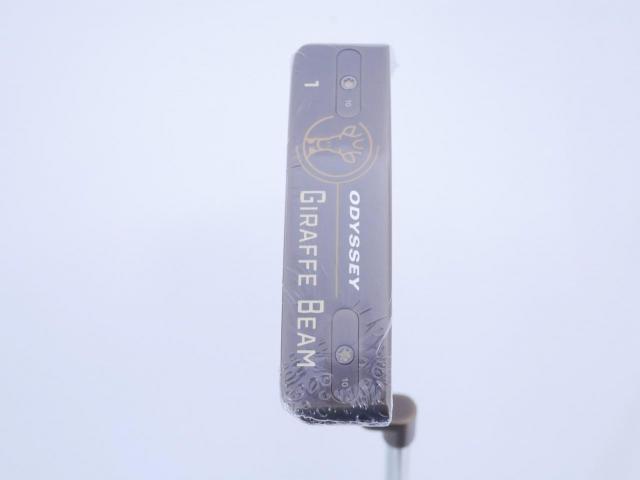 Putter : All : **ของใหม่ ยังไม่แกะพลาสติก** พัตเตอร์ Odyssey GIRAFFE-BEAM #1 (รุ่นล่าสุด ออกปี 2024 หายาก) ก้าน Stroke LAB SL 90 ยาว 34 นิ้ว