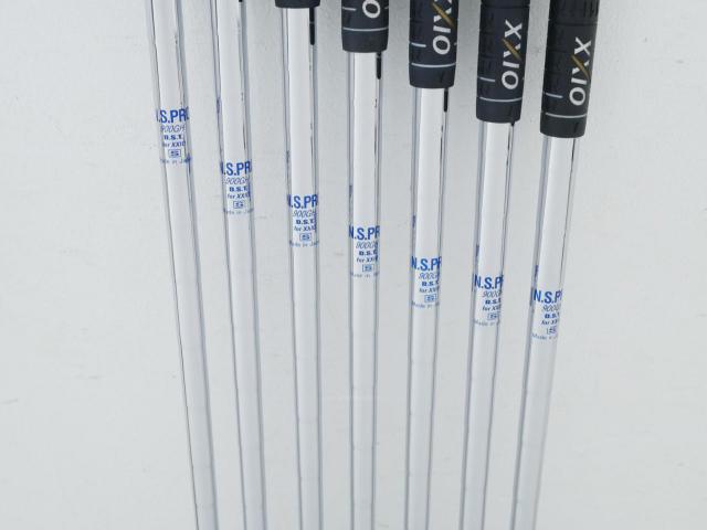 Iron set : XXIO : ชุดเหล็ก XXIO 8 (ใบใหญ่ ตีง่าย ไกล) มีเหล็ก 4-Pw (7 ชิ้น) ก้านเหล็ก NS Pro 900 Flex S