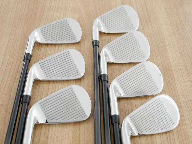 Iron set : Callaway : ชุดเหล็ก Callaway Paradym Ai Smoke (รุ่นล่าสุด ออกปี 2024 ตีง่ายมาก ไกล Japan Spec.) มีเหล็ก 6-Pw,Aw,Sw (7 ชิ้น) ก้านกราไฟต์ Mitsubishi TENSEI 50 Flex R