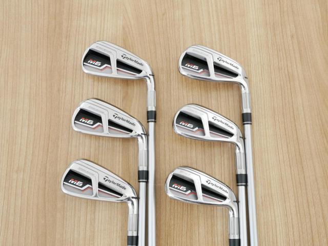 Iron set : Taylormade : ชุดเหล็ก Taylormade M6 (ออกปี 2019 Japan Spec) มีเหล็ก 5-Pw (6 ชิ้น) ก้านกราไฟต์ Mitsubishi FUBUKI TM6 Flex R