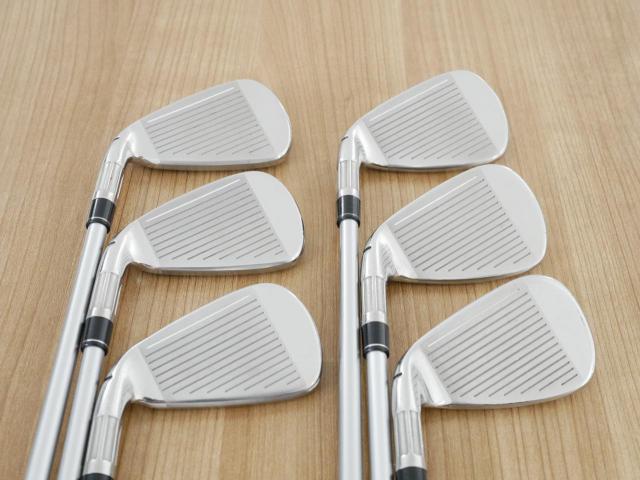 Iron set : Taylormade : ชุดเหล็ก Taylormade M6 (ออกปี 2019 Japan Spec) มีเหล็ก 5-Pw (6 ชิ้น) ก้านกราไฟต์ Mitsubishi FUBUKI TM6 Flex R