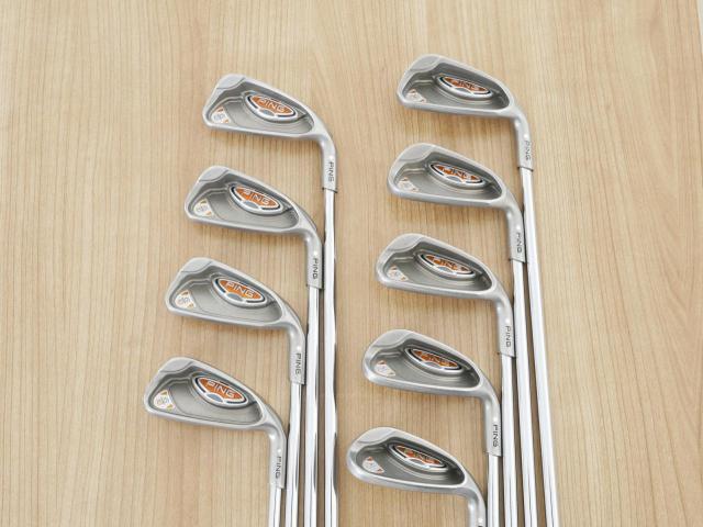 Iron set : Ping : ชุดเหล็ก Ping G10 มีเหล็ก 3-Pw,Sw (9 ชิ้น) ก้านเหล็ก AWT Flex SR