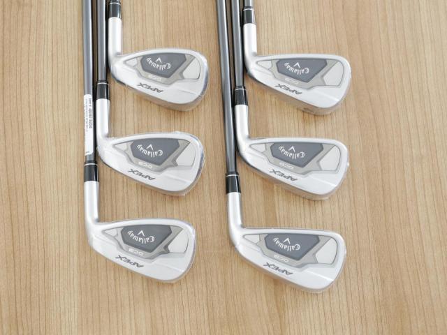 Iron set : Callaway : **ของใหม่ ยังไม่แกะพลาสติก** ชุดเหล็ก Callaway APEX DCB Forged (ปี 2022) มีเหล็ก 5-Pw (6 ชิ้น) ก้านกราไฟต์ Mitsubishi Diamana 55 Flex R