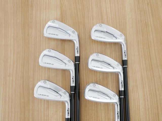 Iron set : Honma : **ของใหม่ ยังไม่แกะพลาสติก** ชุดเหล็ก Honma LB-808 EP (หน้าเด้ง) มีเหล็ก 5-10 (6 ชิ้น) ก้านกราไฟต์ Honma Vizard 53 Flex S