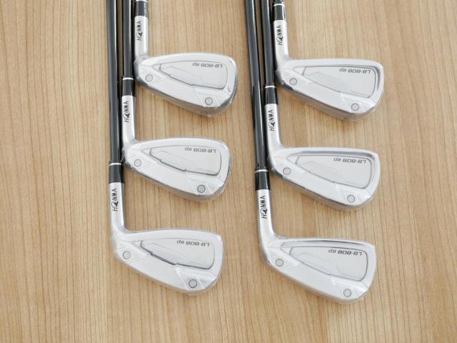 Iron set : Honma : **ของใหม่ ยังไม่แกะพลาสติก** ชุดเหล็ก Honma LB-808 EP (หน้าเด้ง) มีเหล็ก 5-10 (6 ชิ้น) ก้านกราไฟต์ Honma Vizard 53 Flex S