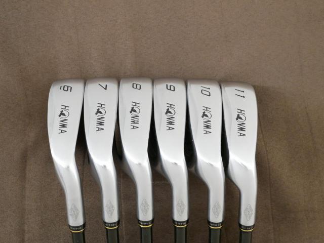 Iron set : Honma : ชุดเหล็ก Honma Beres MG602 (เหมาะกับซีเนียร์) มีเหล็ก 6-11 (6 ชิ้น) ก้าน ARMRQ UD45 FLex R (2 ดาว)