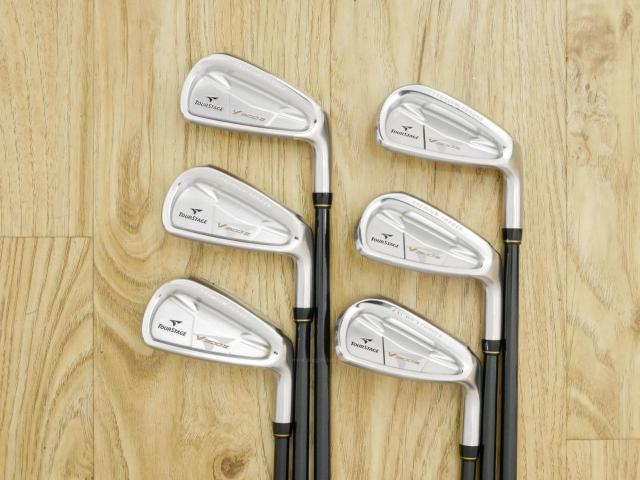 Iron set : Tourstage : ชุดเหล็ก Tourstage V300 III (Forged) มีเหล็ก 5-Pw (6 ชิ้น) ก้านกราไฟต์ Flex R