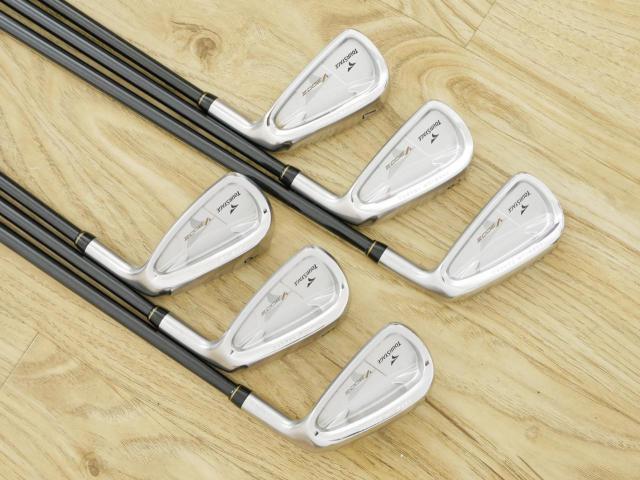 Iron set : Tourstage : ชุดเหล็ก Tourstage V300 III (Forged) มีเหล็ก 5-Pw (6 ชิ้น) ก้านกราไฟต์ Flex R