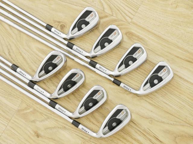 Iron set : Ping : ชุดเหล็ก Ping G400 (ปี 2018 ใบใหญ่ ง่าย ไกล) มีเหล็ก 6-Pw,Aw,Sw,Lw (8 ชิ้น) ก้านเหล็ก Ping AWT 2.0 Lite Flex S