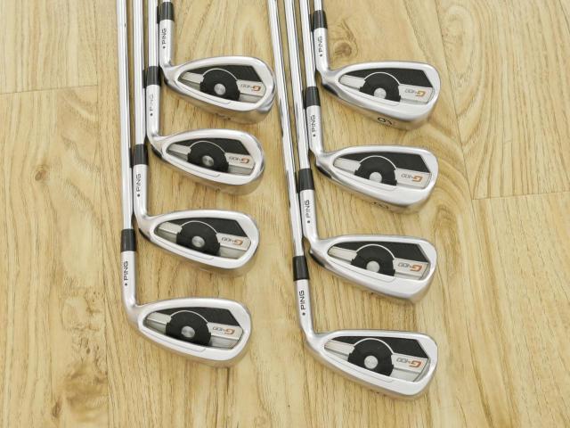 Iron set : Ping : ชุดเหล็ก Ping G400 (ปี 2018 ใบใหญ่ ง่าย ไกล) มีเหล็ก 6-Pw,Aw,Sw,Lw (8 ชิ้น) ก้านเหล็ก Ping AWT 2.0 Lite Flex S