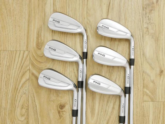 Iron set : Ping : ชุดเหล็ก Ping G700 (ปี 2019 Japan Spec. ใบใหญ่ ง่ายที่สุด ไกลที่สุดของ Ping) มีเหล็ก 6-Pw,Aw (6 ชิ้น) ก้านเหล็ก NS Pro 950 Flex R