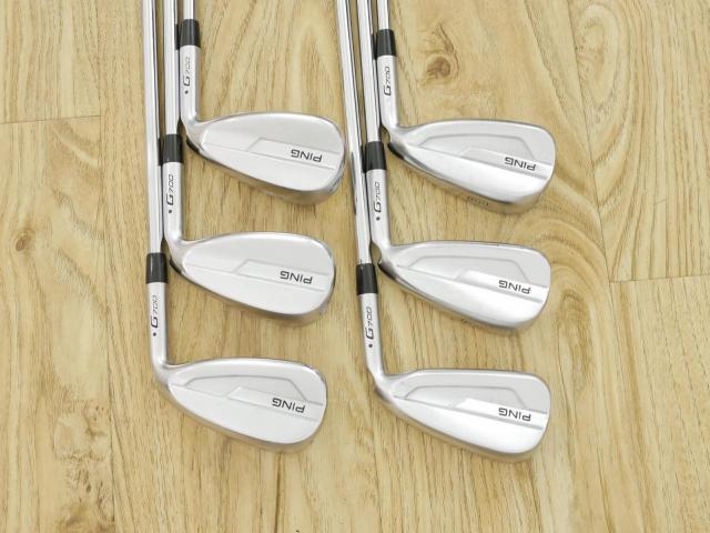 Iron set : Ping : ชุดเหล็ก Ping G700 (ปี 2019 Japan Spec. ใบใหญ่ ง่ายที่สุด ไกลที่สุดของ Ping) มีเหล็ก 6-Pw,Aw (6 ชิ้น) ก้านเหล็ก NS Pro 950 Flex R