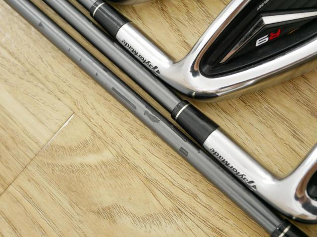 Iron set : Taylormade : ชุดเหล็ก Taylormade r9 มีเหล็ก 4-Pw (7 ชิ้น) ก้านกราไฟต์ Flex R