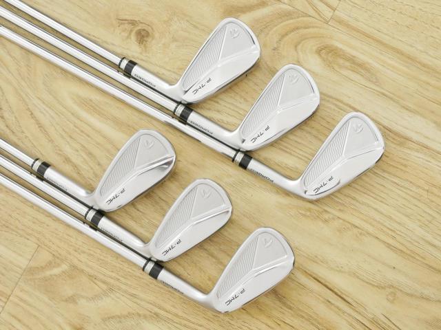 Iron set : Taylormade : ชุดเหล็ก Taylormade P7MC Forged (ซีรี่ย์ท้อปสุด ออกปี 2023) มีเหล็ก 5-Pw (6 ชิ้น) ก้านเหล็ก NS Pro Zelos 8 Flex S