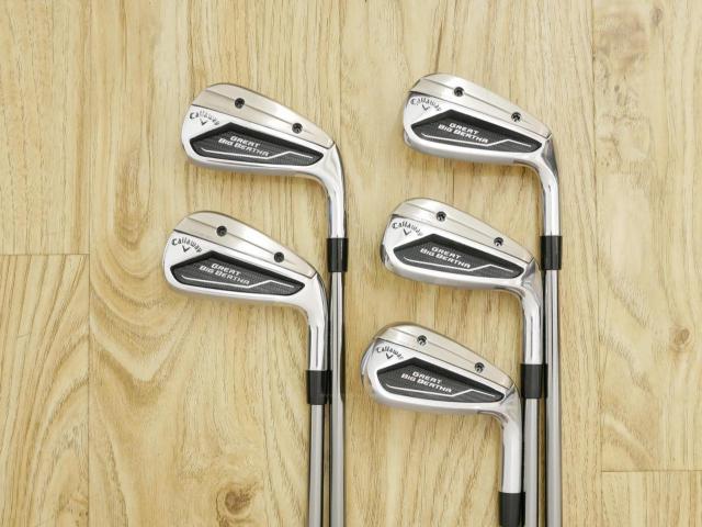 Iron set : Callaway : ชุดเหล็ก Callaway Great Big Bertha (ออกปี 2023 Japan Spec แพงสุด ตีง่ายสุด ไกล) มีเหล็ก 6-Pw (5 ชิ้น) สุดยอดก้าน Fujikura Diamond Speeder 8 Flex S