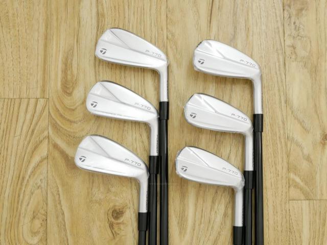 Iron set : Taylormade : **ของใหม่ ยังไม่แกะพลาสติก**ชุดเหล็ก Taylormade P770 Forged (รุ่นปี 2023 นุ่ม แน่น)  มีเหล็ก 5-Pw (6 ชิ้น) ก้านกราไฟต์ Mitsubishi Diamana Thump i95 Flex S