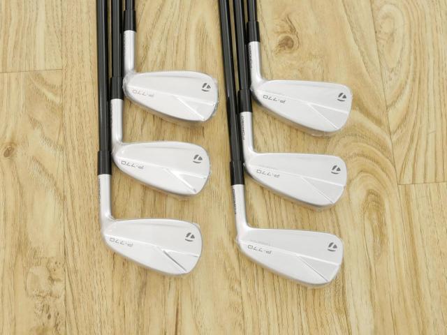 Iron set : Taylormade : **ของใหม่ ยังไม่แกะพลาสติก**ชุดเหล็ก Taylormade P770 Forged (รุ่นปี 2023 นุ่ม แน่น)  มีเหล็ก 5-Pw (6 ชิ้น) ก้านกราไฟต์ Mitsubishi Diamana Thump i95 Flex S