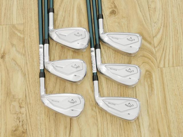 Iron set : Callaway : **ของใหม่ ยังไม่แกะพลาสติก** ชุดเหล็ก Callaway ELYTE X (รุ่นล่าสุด ออกปี 2025 ตีง่ายมาก ไกล Japan Spec.) มีเหล็ก 5-Pw (6 ชิ้น) ก้านกราไฟต์ Fujikura VENTUS 5 Flex R