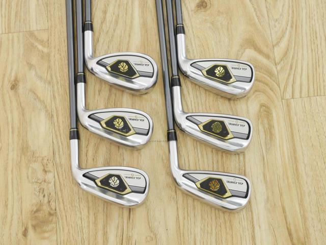 Iron set : Taylormade : ชุดเหล็ก Taylormade Gloire G (รุ่นท๊อปสุด ตีไกลมากๆ เหล็ก 7 Loft 26.5 หน้าเด้ง) มีเหล็ก 6-Pw,Aw (6 ชิ้น) ก้านกราไฟต์ Flex R