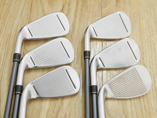 Iron set : Taylormade : ชุดเหล็ก Taylormade Gloire G (รุ่นท๊อปสุด ตีไกลมากๆ เหล็ก 7 Loft 26.5 หน้าเด้ง) มีเหล็ก 6-Pw,Aw (6 ชิ้น) ก้านกราไฟต์ Flex R