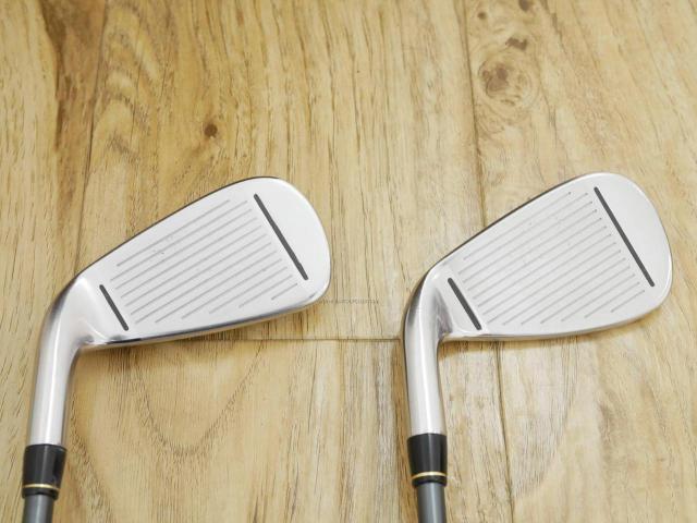 Iron set : Taylormade : ชุดเหล็ก Taylormade Gloire G (รุ่นท๊อปสุด ตีไกลมากๆ เหล็ก 7 Loft 26.5 หน้าเด้ง) มีเหล็ก 6-Pw,Aw (6 ชิ้น) ก้านกราไฟต์ Flex R