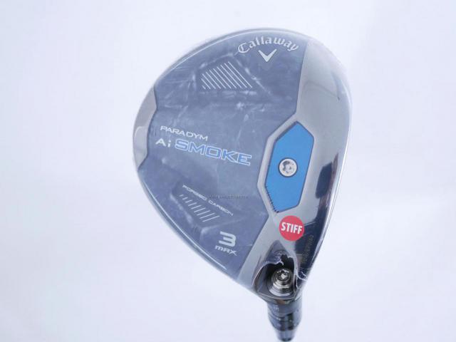 Fairway Wood : callaway : **ของใหม่ ยังไม่แกะพลาสติก** หัวไม้ 3 Callaway Paradym AI Smoke MAX (รุ่นล่าสุดปี 2024 Japan Spec.) Loft 15 ก้าน Mitsubishi TENSEI 50 Flex S