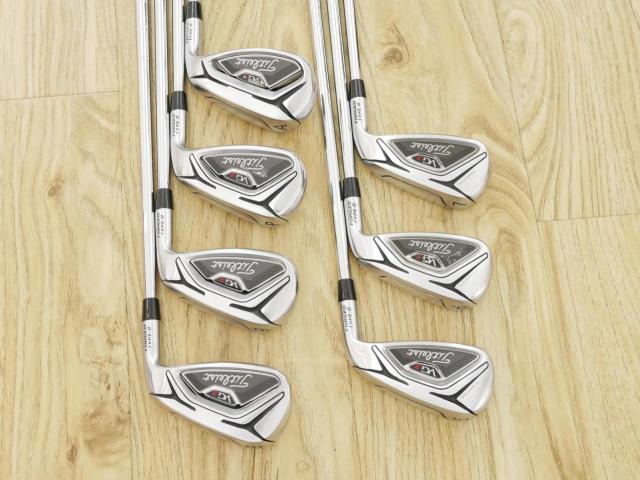 Iron set : Titleist : ชุดเหล็ก Titleist VG3 Type D Forged (รุ่นปี 2019 Japan Spec. ตีง่ายและไกลที่สุดของ Titleist) มีเหล็ก 5-Pw,Aw (7 ชิ้น) ก้านเหล็ก NS Pro Modus 105 Flex S