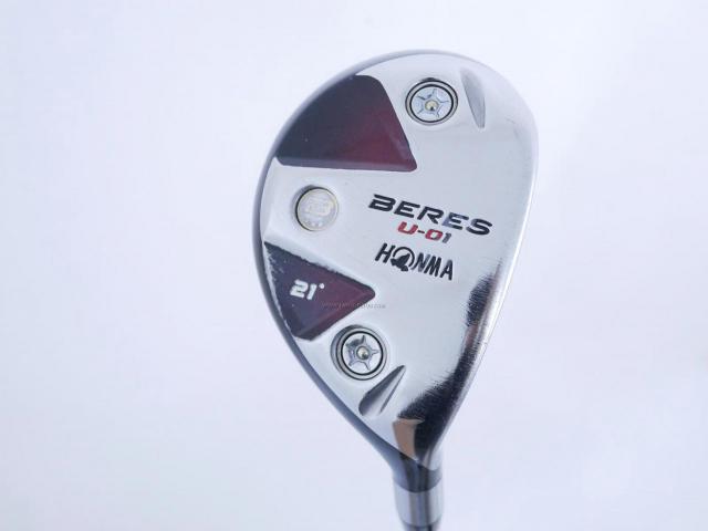 Fairway Wood : Honma : **ก้าน 3 ดาว** ไม้กระเทย Honma Beres U-01 Loft 21 ก้าน ARMRQ 6 (49) Flex R (3 ดาว)