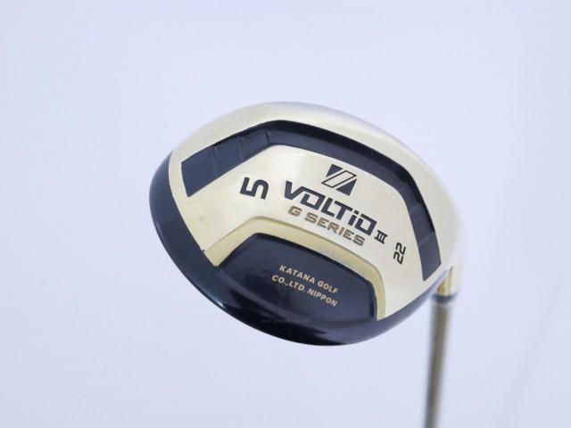 Fairway Wood : Katana : ไม้กระเทย Katana Voltio III G Series (ออกปี 2015) Loft 22 ก้าน Tour AD VJ-5U Flex R2