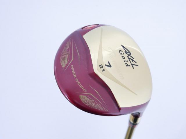 Fairway Wood : Tsuruya : หัวไม้ 7 Tsuruya AXEL Gold Premium IV (รุ่นปี 2021 ตัวท๊อป ของใหม่ 2 หมื่นกว่า) Loft 21 Flex R