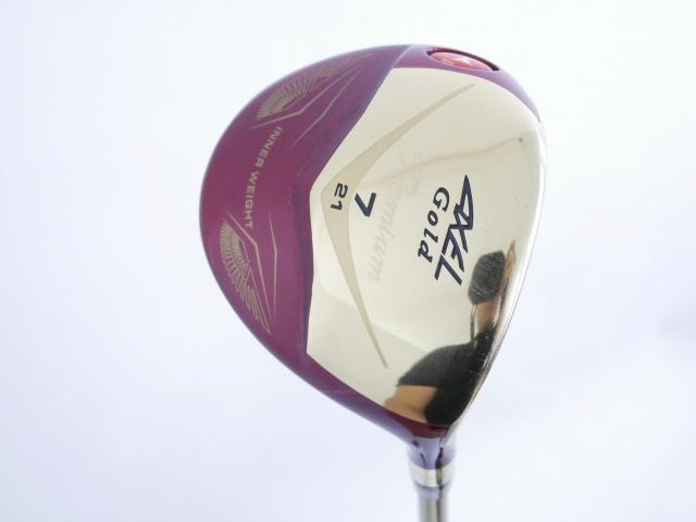 Fairway Wood : Tsuruya : หัวไม้ 7 Tsuruya AXEL Gold Premium IV (รุ่นปี 2021 ตัวท๊อป ของใหม่ 2 หมื่นกว่า) Loft 21 Flex R