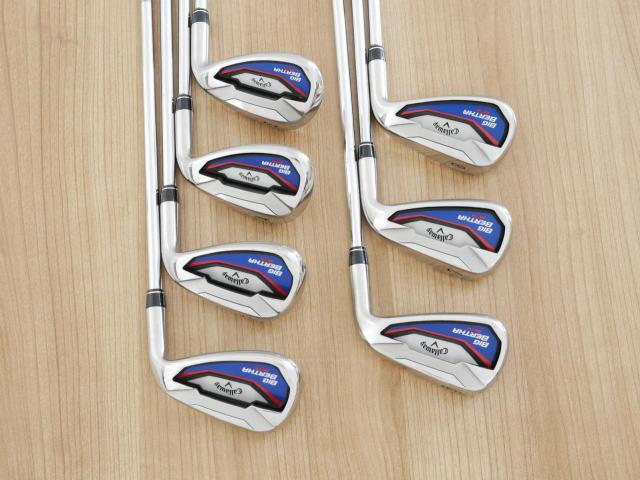 Iron set : Callaway : ชุดเหล็ก Callaway Big Bertha Beta (ใบใหญ่ ตีง่ายมาก) มีเหล็ก 6-Pw,Aw,Sw (7 ชิ้น) ก้านเหล็ก GS90 R300