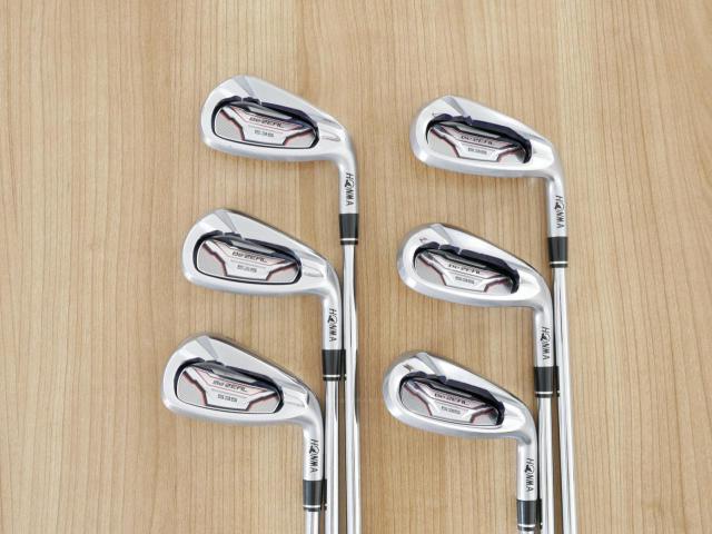 Iron set : Honma : ชุดเหล็ก Honma Bezeal 535 (ปี 2019 รุ่นนี้ใบใหญ่ที่สุดของ Honma) มีเหล็ก 6-11 (6 ชิ้น เทียบเท่า 5-Pw) ก้านเหล็ก NS Pro 950 Flex R
