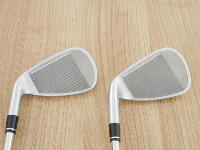 Iron set : Honma : ชุดเหล็ก Honma Bezeal 535 (ปี 2019 รุ่นนี้ใบใหญ่ที่สุดของ Honma) มีเหล็ก 6-11 (6 ชิ้น เทียบเท่า 5-Pw) ก้านเหล็ก NS Pro 950 Flex R
