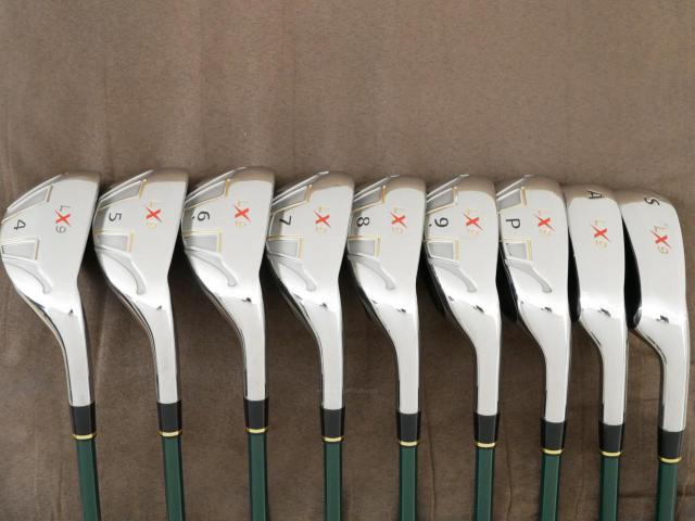 Iron set : Katana : ชุดเหล็กกระเทย Katana Snipe Iron LX-9 มีเหล็ก 4-Pw,Aw,Sw (9 ชิ้น) ก้านกราไฟต์ Flex R