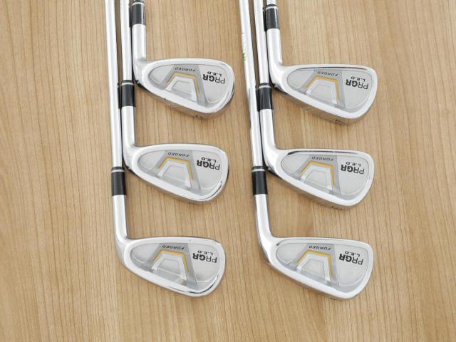 Iron set : PRGR : ชุดเหล็ก PRGR L.E.D Forged (นุ่ม สวย) มีเหล็ก 5-Pw (6 ชิ้น) ก้านเหล็ก NS Pro 950 Flex S