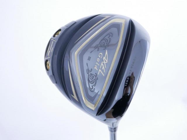 Driver : Tsuruya : Tsuruya AXEL Gold Premium III (รุ่นปี 2019 ตัวท๊อป หน้าเด้งสุดๆ COR 0.86 ของใหม่ 4 หมื่น) Loft 10.5 Flex R