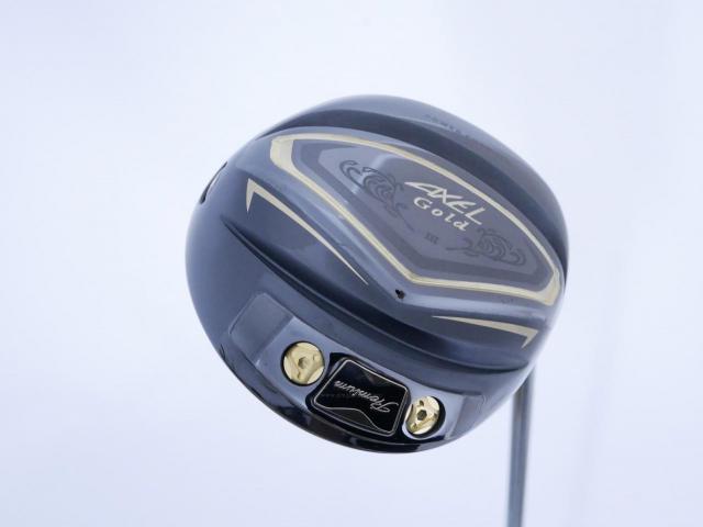 Driver : Tsuruya : Tsuruya AXEL Gold Premium III (รุ่นปี 2019 ตัวท๊อป หน้าเด้งสุดๆ COR 0.86 ของใหม่ 4 หมื่น) Loft 10.5 Flex R