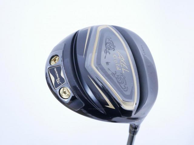 Driver : Tsuruya : Tsuruya AXEL Gold Premium III (รุ่นปี 2019 ตัวท๊อป หน้าเด้งสุดๆ COR 0.86 ของใหม่ 4 หมื่น) Loft 10.5 Flex R