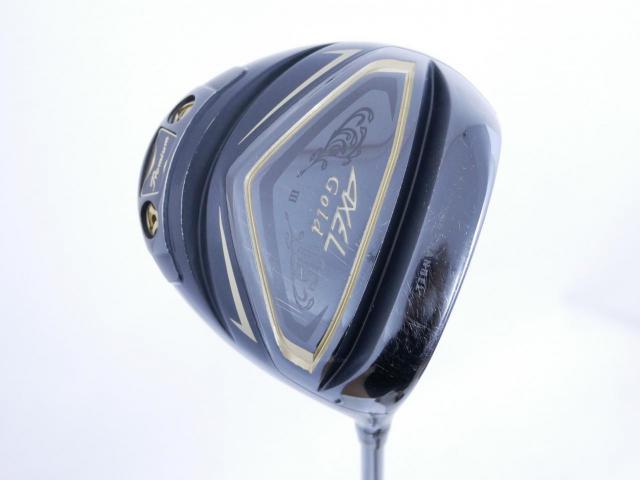 Driver : Tsuruya : Tsuruya AXEL Gold Premium III (รุ่นปี 2019 ตัวท๊อป หน้าเด้งสุดๆ COR 0.86 ของใหม่ 4 หมื่น) Loft 10.5 Flex S