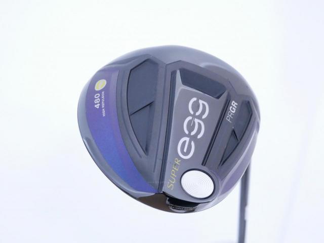 Driver : PRGR : ไดรเวอร์ PRGR Super EGG 480cc. (ปี 2021 หน้าเด้งเกินกฏ ตีไกลมาก) Loft 10.5 Flex R (M-37)