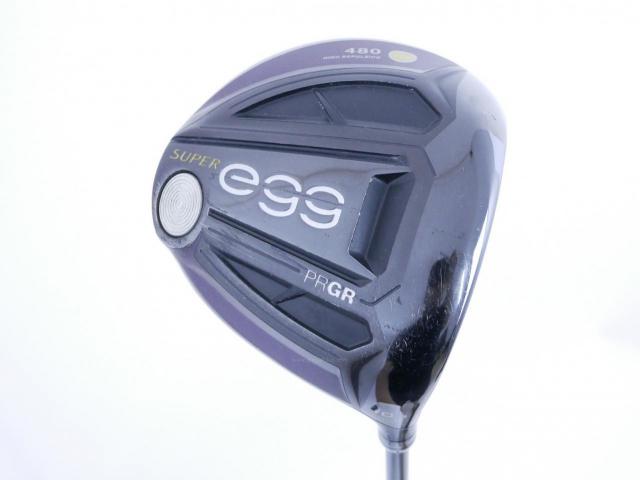 Driver : PRGR : ไดรเวอร์ PRGR Super EGG 480cc. (ปี 2021 หน้าเด้งเกินกฏ ตีไกลมาก) Loft 10.5 Flex SR (M-40)