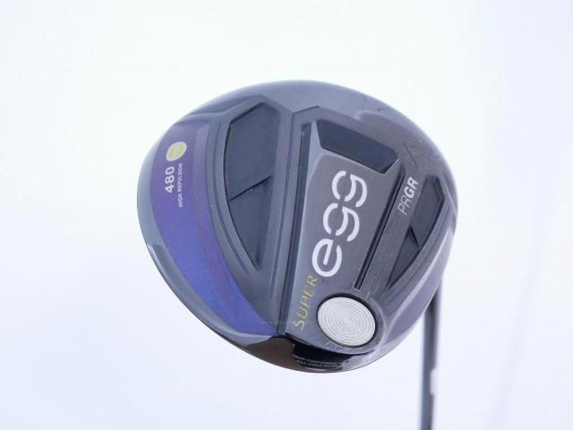 Driver : PRGR : ไดรเวอร์ PRGR Super EGG 480cc. (ปี 2021 หน้าเด้งเกินกฏ ตีไกลมาก) Loft 10.5 Flex SR (M-40)